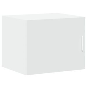 vidaXL V&auml;ggsk&aring;p vit 50x42,5x40 cm konstruerat tr&auml;