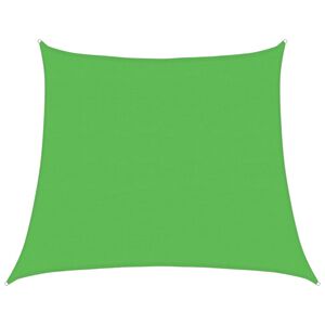 vidaXL Solsegel 160 g/m&sup2; trapezoid ljusgr&ouml;n 4/5x4 m HDPE