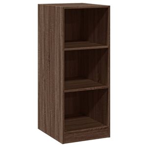vidaXL Garderob brun ek 48x41x102 cm konstruerat tr&auml;