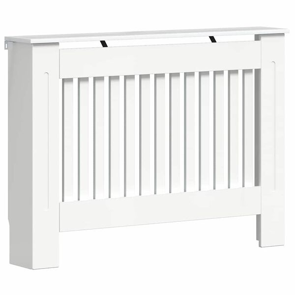 vidaXL Radiatorlock H&ouml;gblanka vita 112 x 19 x 81,5 cm Konstruerat tr&auml;