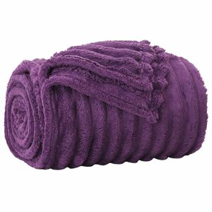 vidaXL Filt Lila 150 x 130 cm 0.51 kg Fleece
