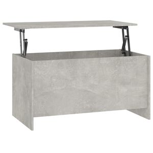 vidaXL Soffbord betonggr&aring; 102x55,5x52,5 cm konstruerat tr&auml;