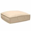 vidaXL Pallkuddset 2 pcs Beige Oxford Tyg