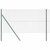 vidaXL Svetsat tr&aring;dgaller markf&auml;ste 10 x 1,2 m PVC-belagda st&aring;l Gr&ouml;n