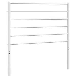 vidaXL Ers&auml;ttningsgavel metall vit 100 cm
