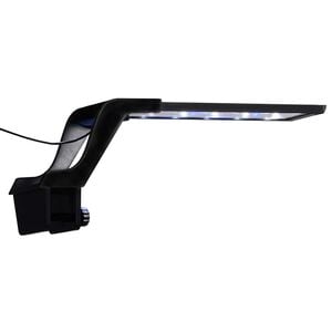 vidaXL Akvariebelysning med kl&auml;mma 25-45 cm bl&aring; och vit