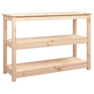 vidaXL Konsolbord 110x40x74 cm massiv furu
