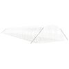 vidaXL V&auml;xthus med st&aring;lram vit 96 m&sup2; 24x4x2 m