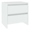 vidaXL S&auml;ngbord vit 45x34,5x44,5 cm konstruerat tr&auml;