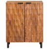 vidaXL Sideboard Acacia Brun Finish 60 x 33 x 75 cm Massivt mangotr&auml;