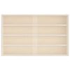vidaXL Trämonter för samlarobjekt med dörrar 60x8,5x37cm