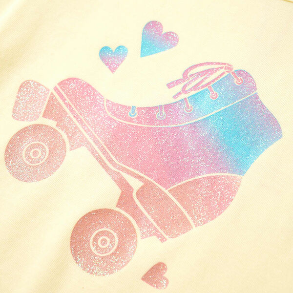 T-shirt f&ouml;r barn mild gul 128