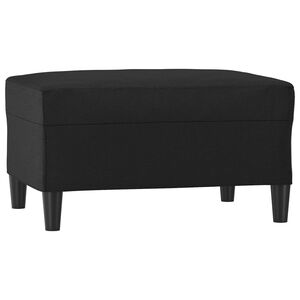 vidaXL Fotpall svart 70x55x41 cm konstl&auml;der