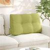 vidaXL Ryggkudde Ljusgr&ouml;n 80 x 24 x 50 cm tyg