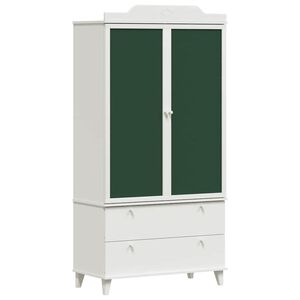 vidaXL Barnens kreativa f&ouml;rvaring ROROS Vit 90 x 45 x 180 cm