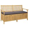 vidaXL F&ouml;rvaringsb&auml;nk 2 -Seater 148 x 63 x 84 cm Rektangul&auml;r