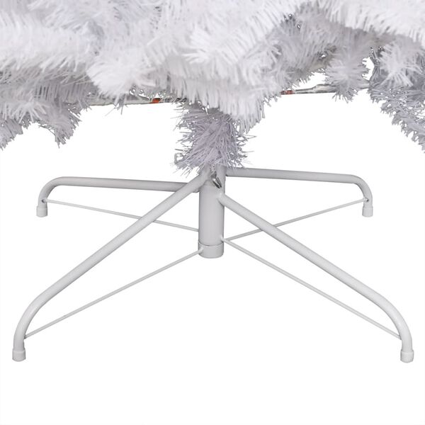 vidaXL Plastgran med sn&ouml; g&aring;ngj&auml;rn 270 cm