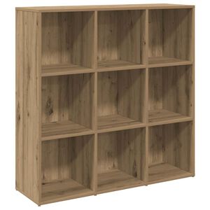 vidaXL Bokhylla artisan ek 98x29x97,5 cm
