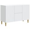 vidaXL Sideboard med l&aring;da Vit 89 x 34,5 x 60 cm Konstruerat tr&auml;