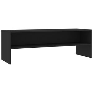 vidaXL Tv-b&auml;nk svart 120x40x40 cm konstruerat tr&auml;