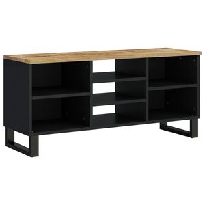 vidaXL TV-sk&aring;p 100x33x46 cm massivt mangotr&auml; och konstruerat tr&auml;