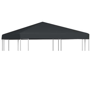 vidaXL Paviljongtak 310 g/m&sup2; 3x3 m gr&aring;