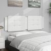 vidaXL Headboard Cushion "Zadar" White 152 cm Faux Leather