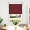 vidaXL Plisserad persienn Bordeaux r&ouml;d 80x150 cm tyg bredd 79,4 cm