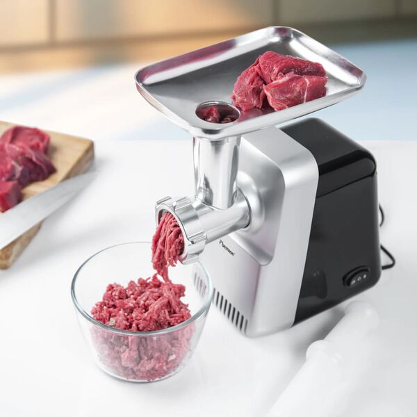 Bestron K&ouml;ttkvarn AMM1300 1300 W svart