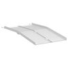 vidaXL Ramp f&ouml;r rullstol 270 kg Silver 270 kg Aluminium