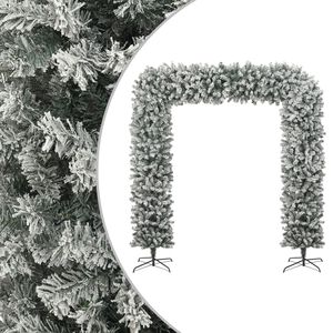 vidaXL Julgirlang med sn&ouml; 240 cm