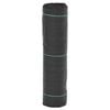 vidaXL Ogr&auml;smatta svart 0,5x25 m PP