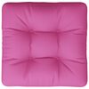 vidaXL Palldyna rosa 50x50x12 cm tyg
