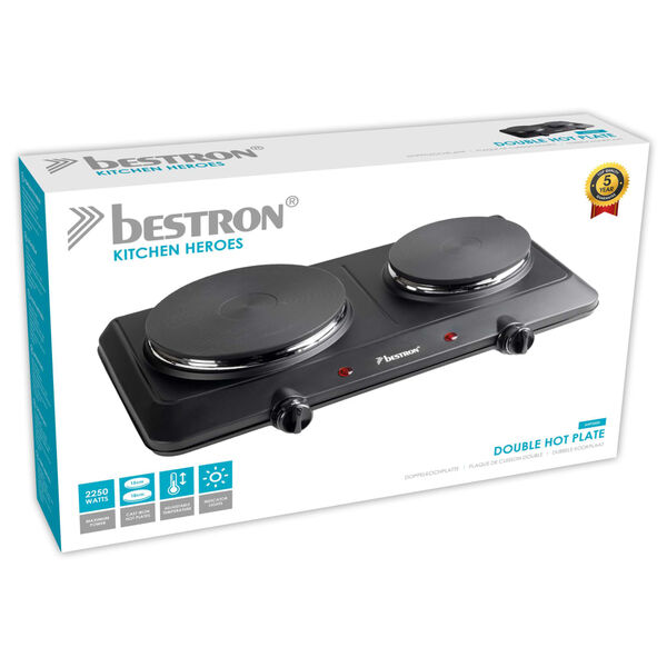 Bestron Dubbel kokplatta AHP250D 2250 W