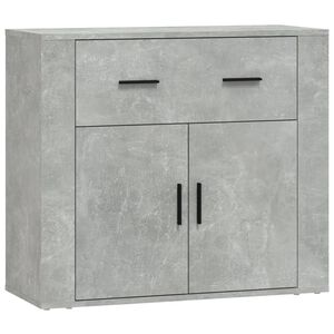 vidaXL Sk&aring;p betonggr&aring; 80x33x70 cm konstruerat tr&auml;