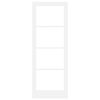 vidaXL Inredningsd&ouml;rr ORKDAL Vitt grundat 78 x 211 cm