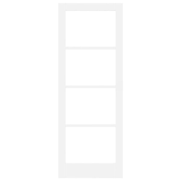 vidaXL Inredningsd&ouml;rr ORKDAL Vitt grundat 78 x 211 cm