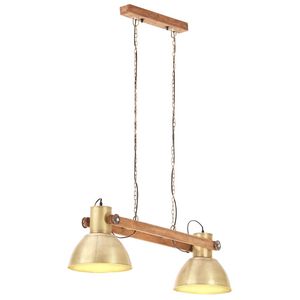 vidaXL H&auml;nglampa industriell vintage 25 W m&auml;ssing 109 cm E27