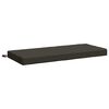 vidaXL B&auml;nk kudde SOEST 100% Polyester Antracit 110 x 50 x 8 cm