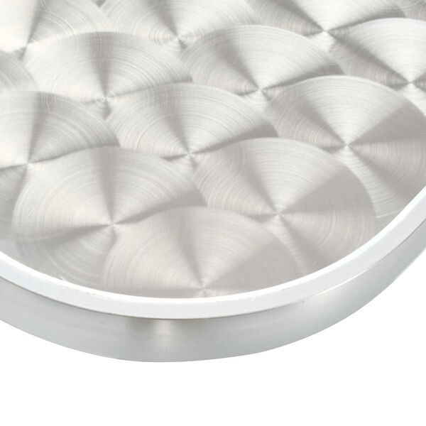 vidaXL bord Silver Aluminium och Plast