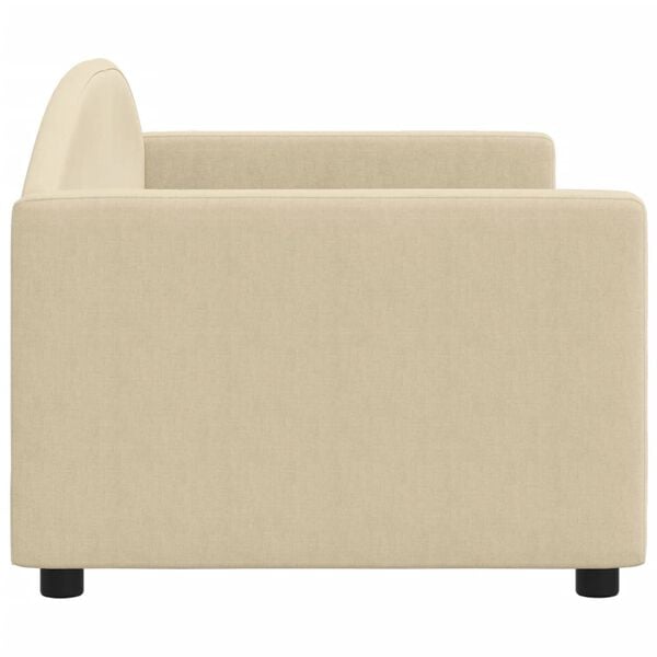 vidaXL Dagb&auml;dd gr&auml;ddvit 80x200 cm tyg