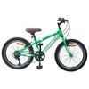 vidaXL Mountainbike 24 Tum 6-Hastighet f&ouml;r 8-12 &aring;r gamla Gr&ouml;n