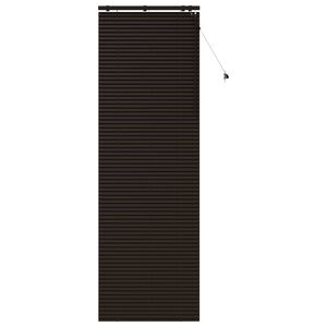 vidaXL Persienn M&ouml;rkbrun 80 x 250 cm 35 mm Massivt Paulownia-tr&auml;