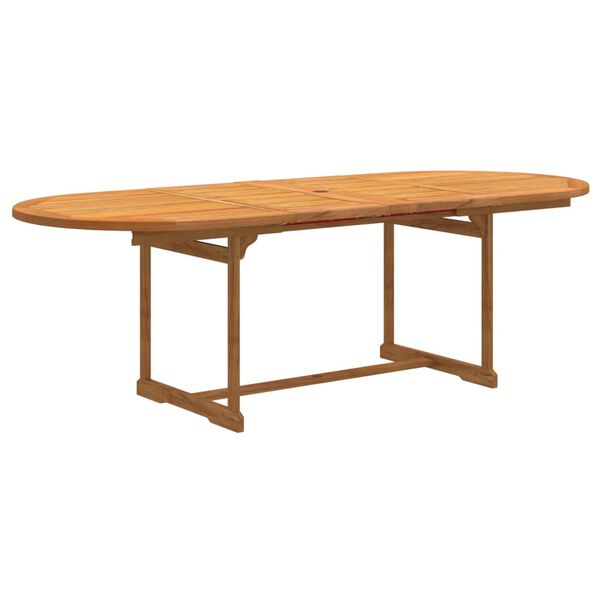 vidaXL Matgrupp f&ouml;r tr&auml;dg&aring;rden 7 delar massivt akaciatr&auml; och textilen