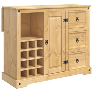 VidaXL K&ouml;ksf&ouml;rvaring Honungsvax 112 x 70 x 91,5 cm Massivt furu