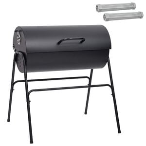vidaXL Tunngrill med 2 Matlagningsgaller 3 st 80 x 73 x 90 cm Metall