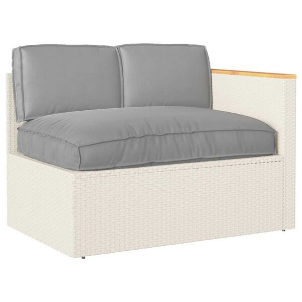 vidaXL Kuddsats 3 pcs Gr&aring; Oxford Tyg