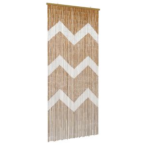 vidaXL Insektsd&ouml;rrgardin flerf&auml;rgad 200 x 90 cm Bambu