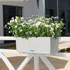 LECHUZA Odlingsenhet BALCONERA Cottage 50 ALL-IN-ONE vit