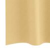 vidaXL M&ouml;rkl&auml;ggningsgardiner med Ringar 2 pcs Beige 175 x 140 cm